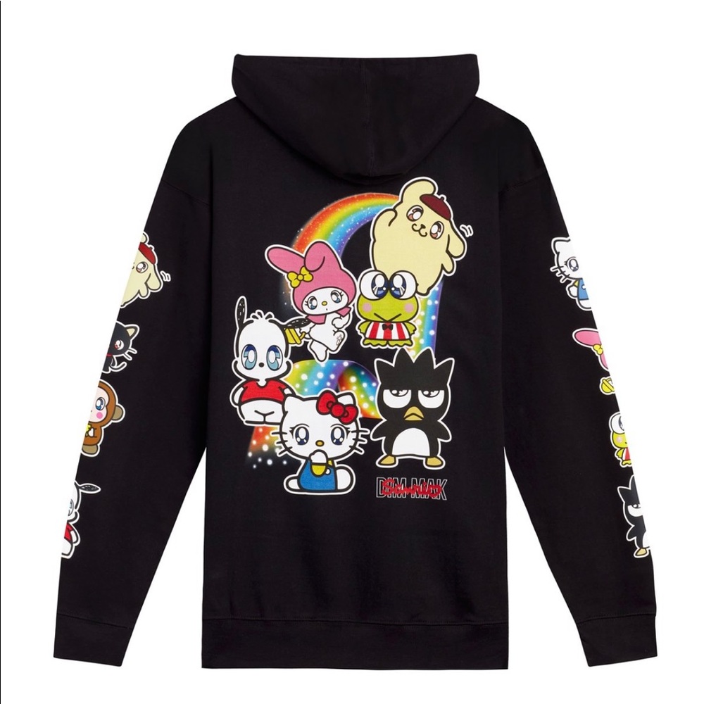COPY - DIM MAK X Sanrio rainbow hoodie Sold Out